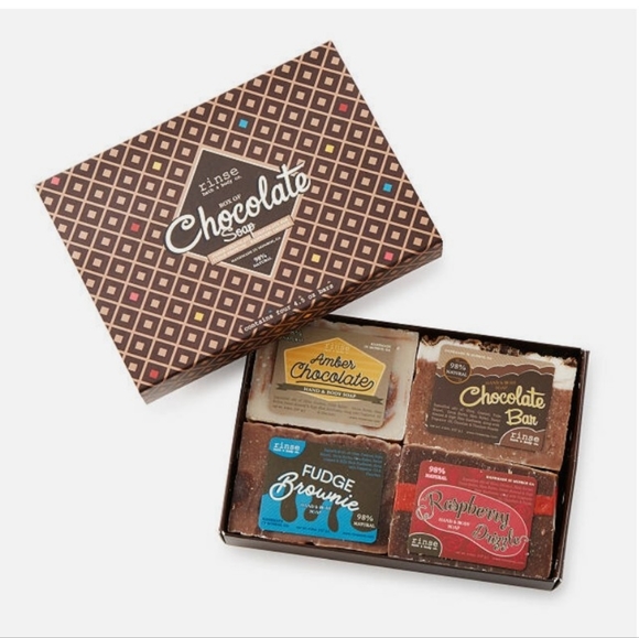 Rinse Box Of Chocolate Soap Set - Picture 1 of 7